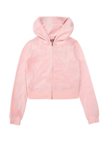 Juicy Couture Kapuzennickijacke HERITAGE ROBYN HOODIE Damen Trainingsjacke günstig online kaufen