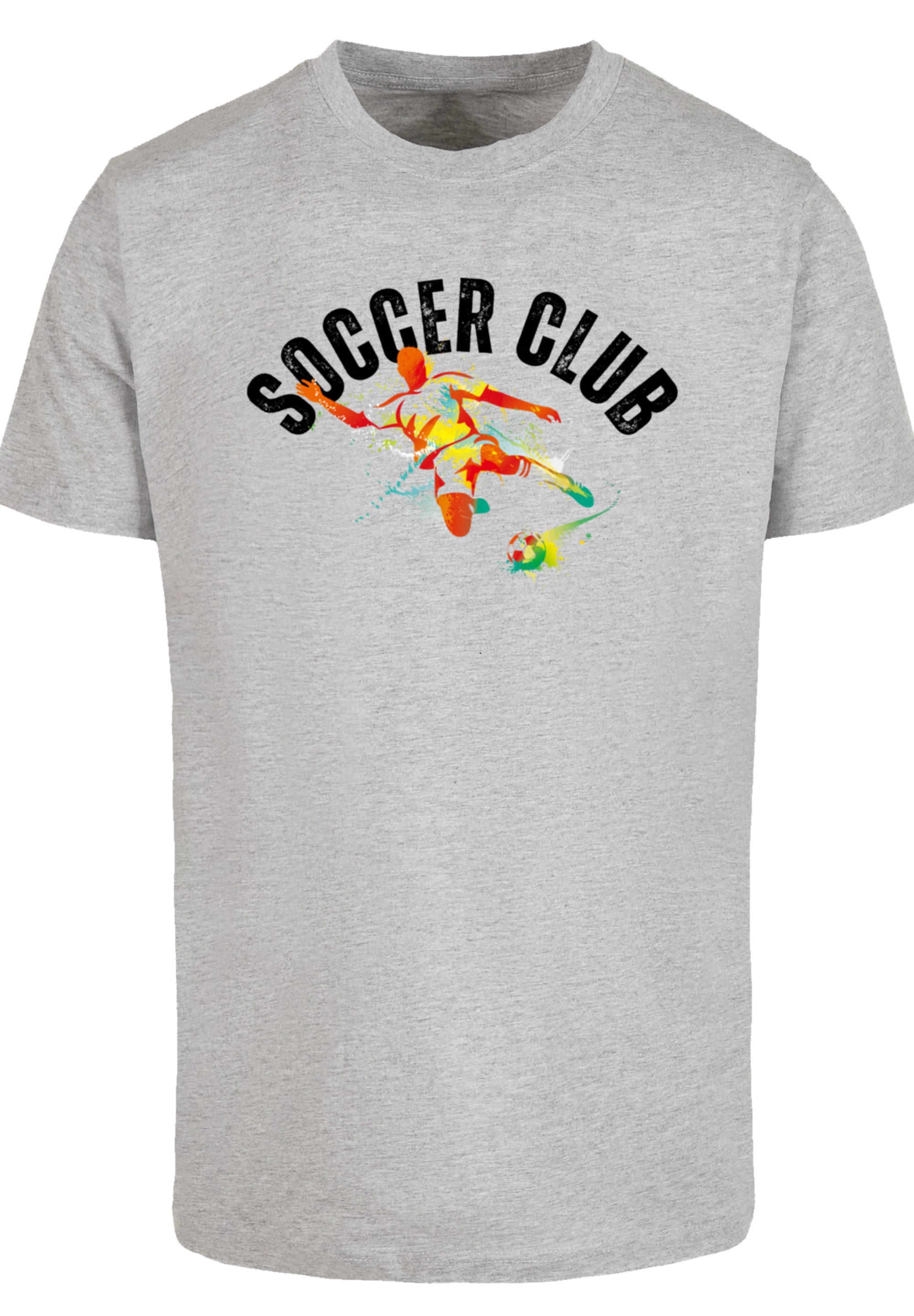 F4NT4STIC T-Shirt "Soccer Club Sport Fan Artwork", Premium Qualität günstig online kaufen