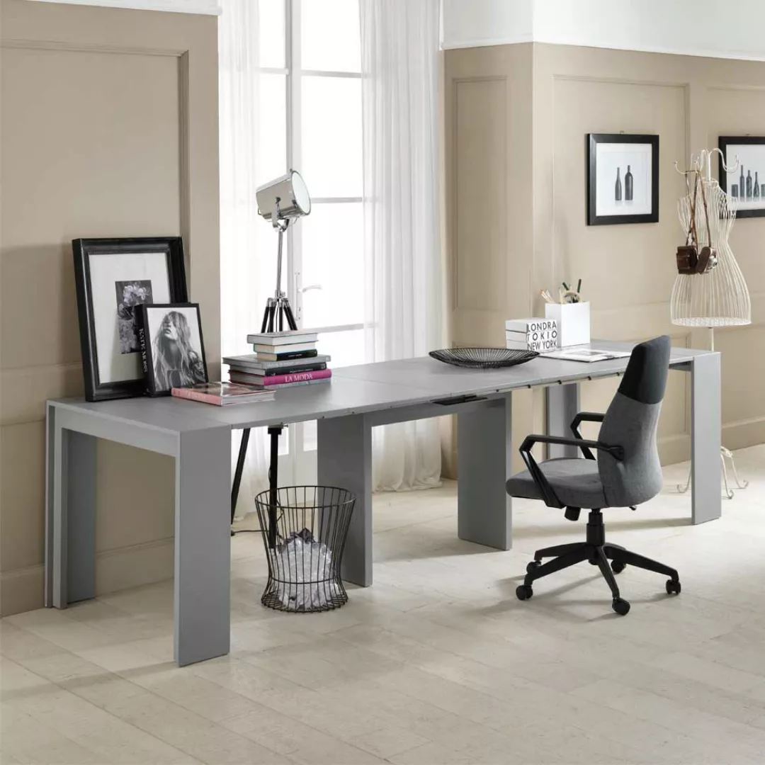 XL Tisch in Grau ausziehbar günstig online kaufen