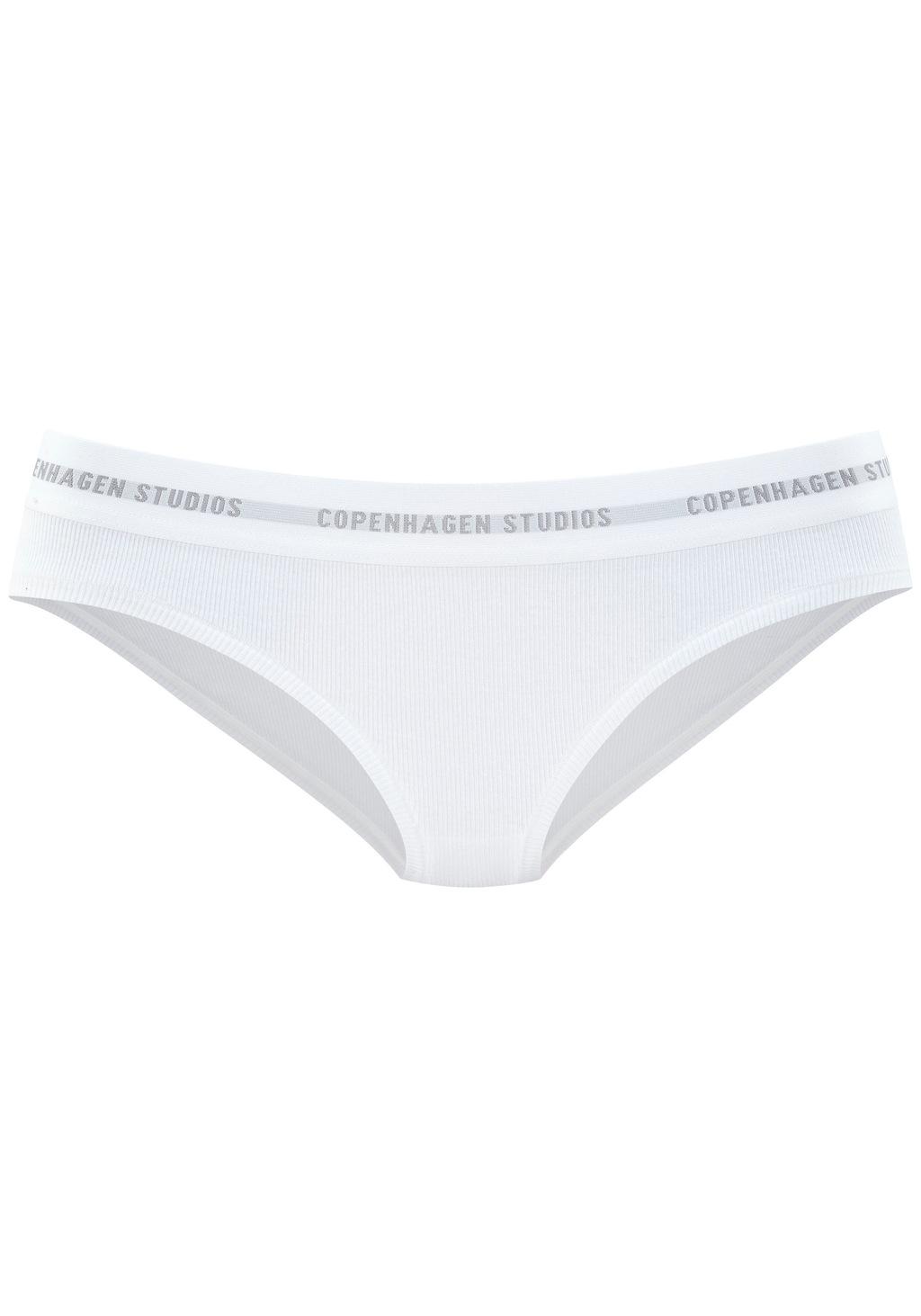 Copenhagen Studios Bikinislip "mit softem Logobund", (2er-Pack), aus geripp günstig online kaufen