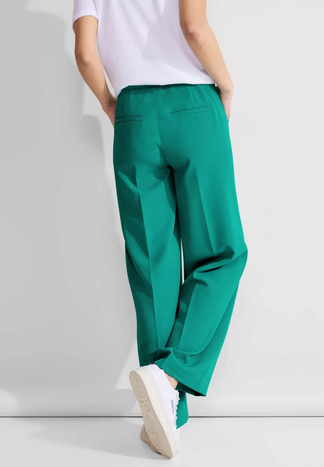 STREET ONE Stoffhose, High Waist günstig online kaufen