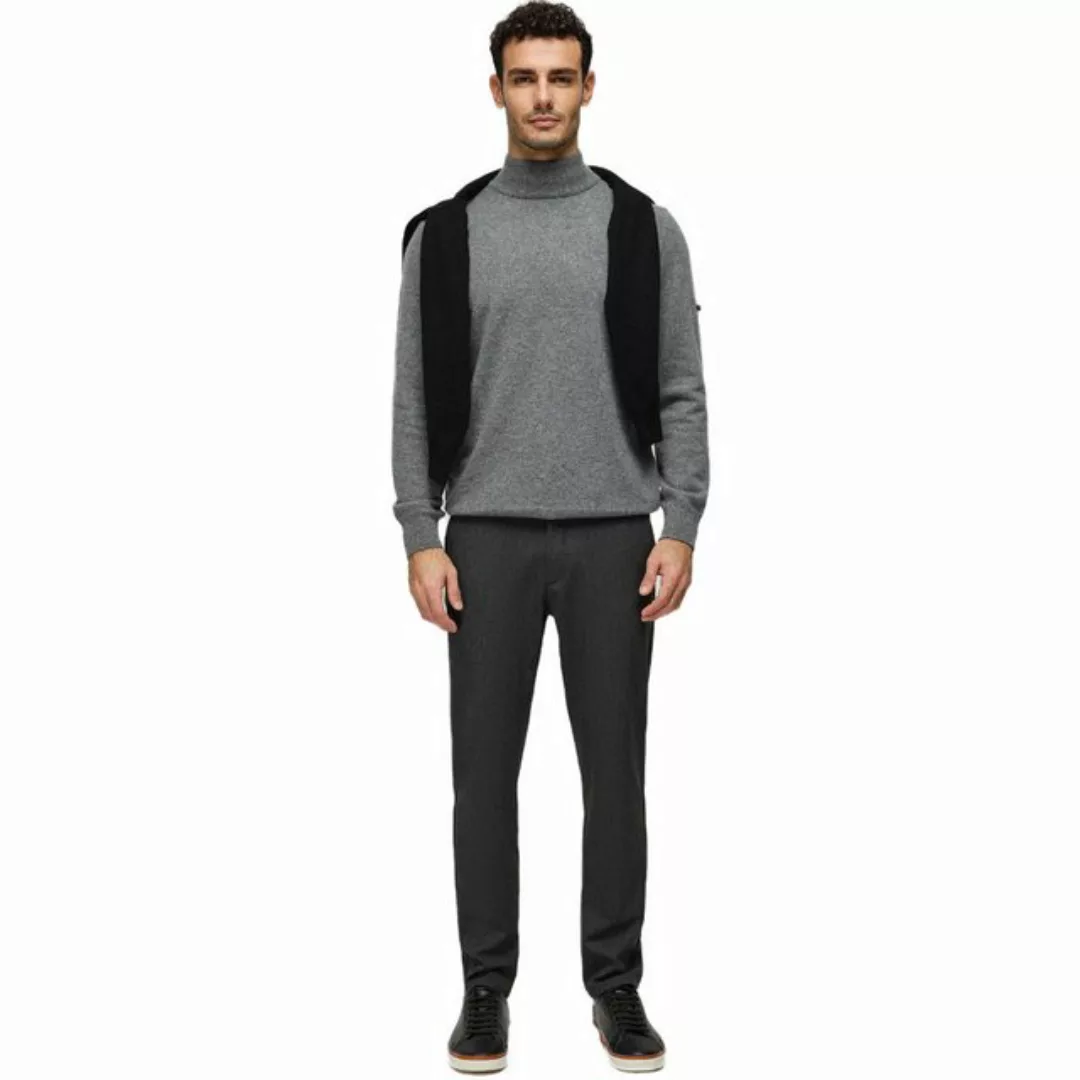 Silk and Cashmere Sweater Herren-Halber Rollkragenpullover, 100 % Kaschmir, günstig online kaufen