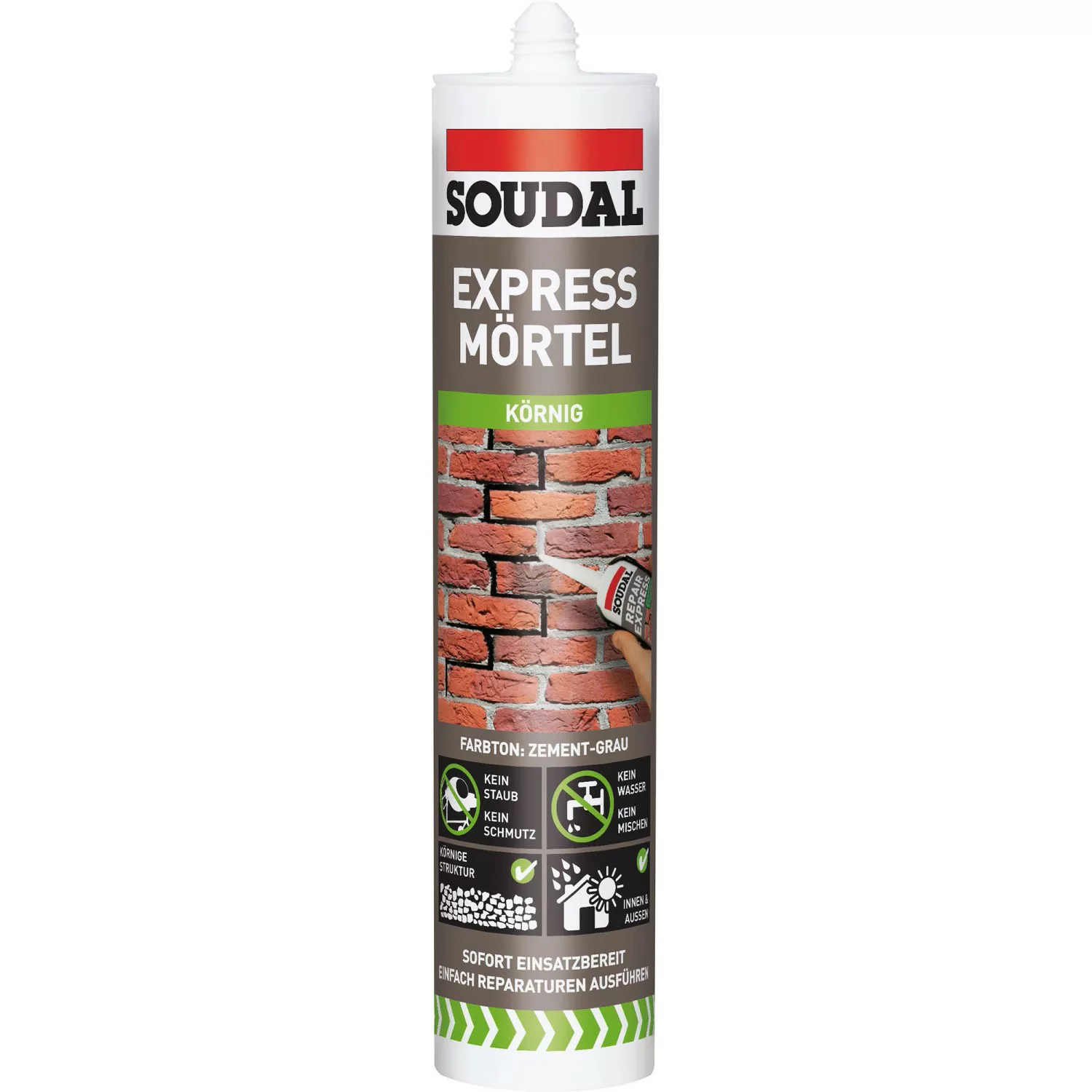 Soudal Express Mörtel Zementgrau 300 ml günstig online kaufen