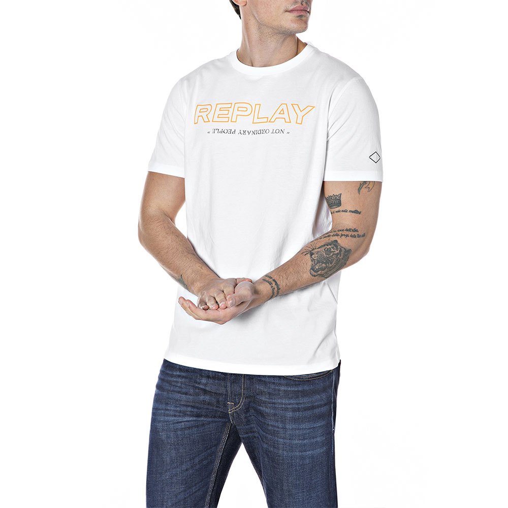 Replay M3427.000.2660 T-shirt XS White günstig online kaufen