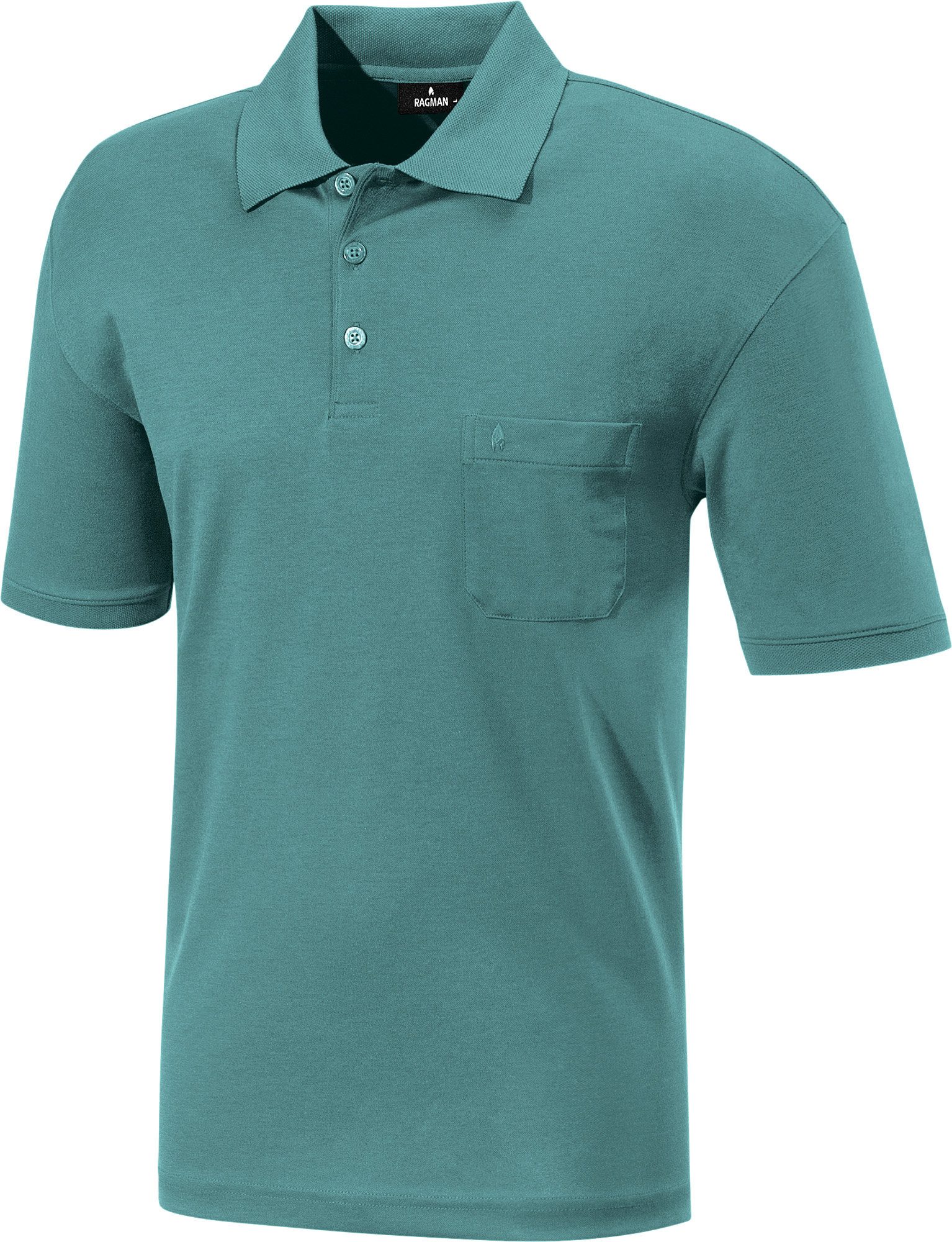 RAGMAN Poloshirt Herren Poloshirt Baumwolle Softknit-Polo günstig online kaufen