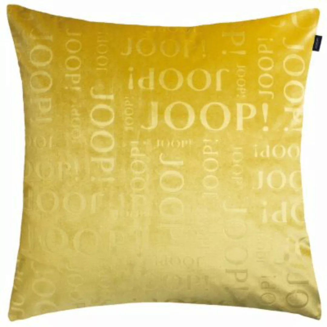 JOOP! Kissenhülle Match Lime - 040 45x45 cm Kissenhüllen gelb Gr. 45 x 45 günstig online kaufen