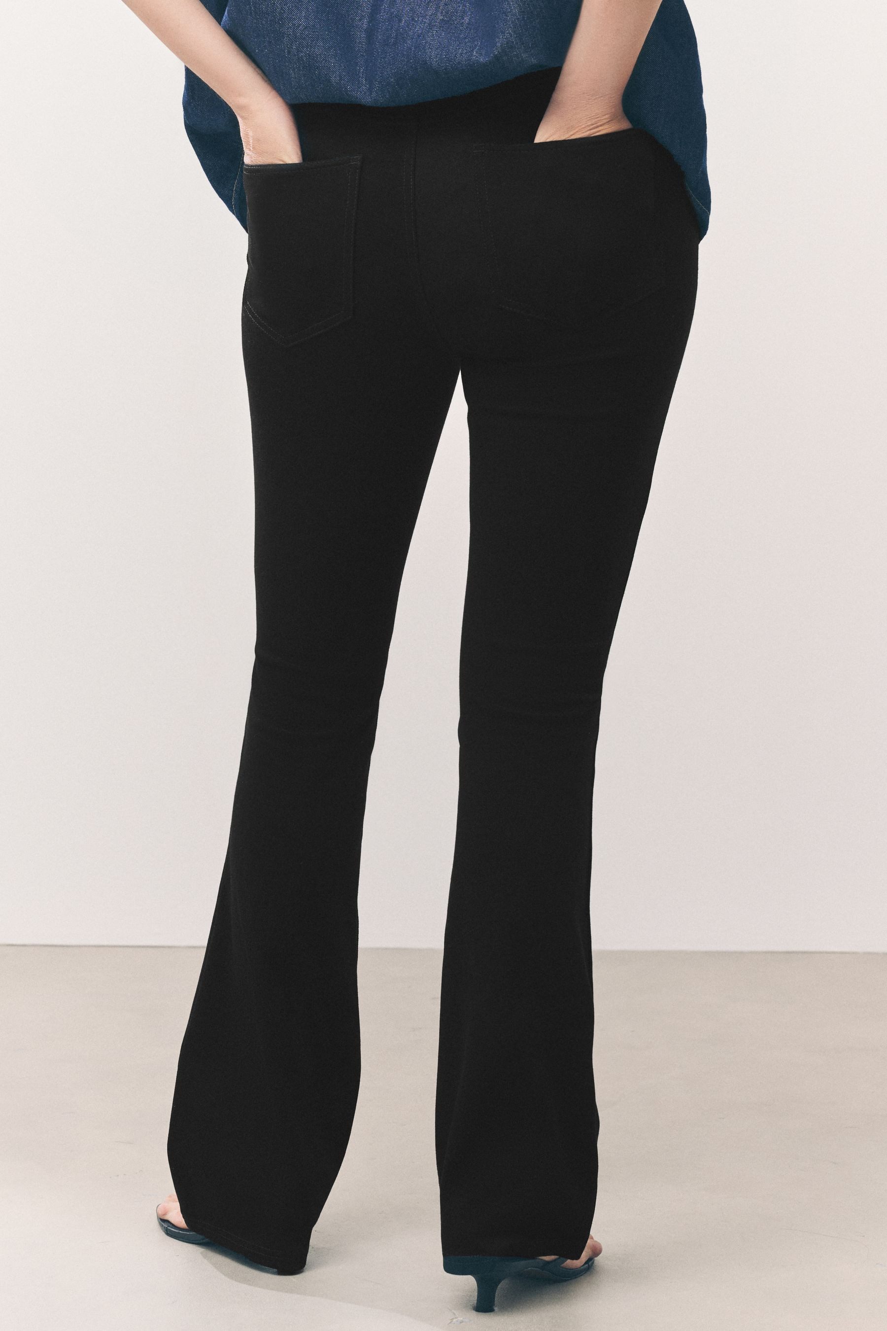Next Jeansleggings Bootcut-Leggings aus Jersey-Denim (1-tlg) günstig online kaufen