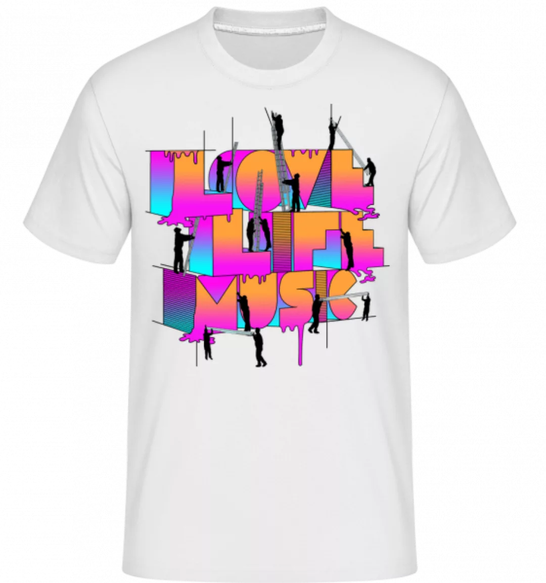 Love Life Music · Shirtinator Männer T-Shirt günstig online kaufen