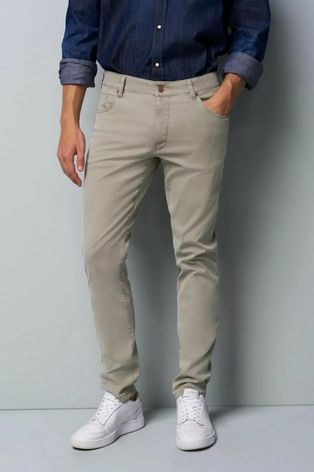 MEYER 5-Pocket-Jeans M5 Slim aus Bio-Baumwolle günstig online kaufen