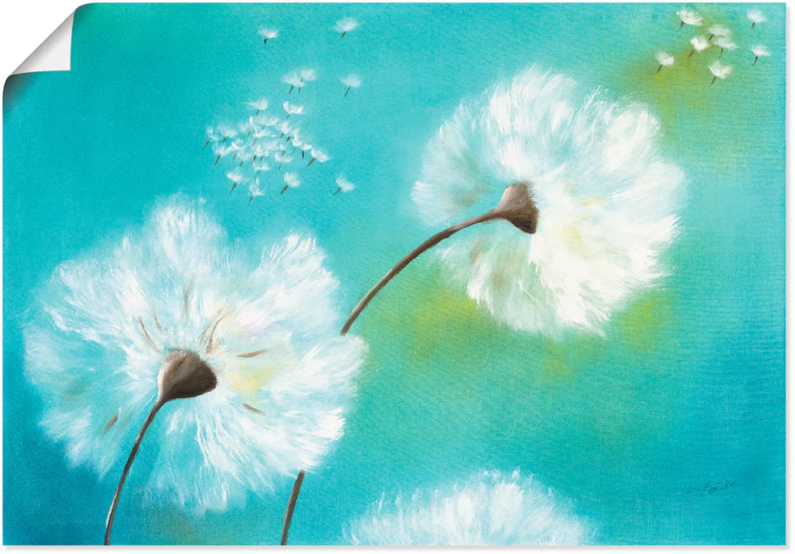 Artland Wandbild "Pusteblumen", Blumen, (1 St.) günstig online kaufen