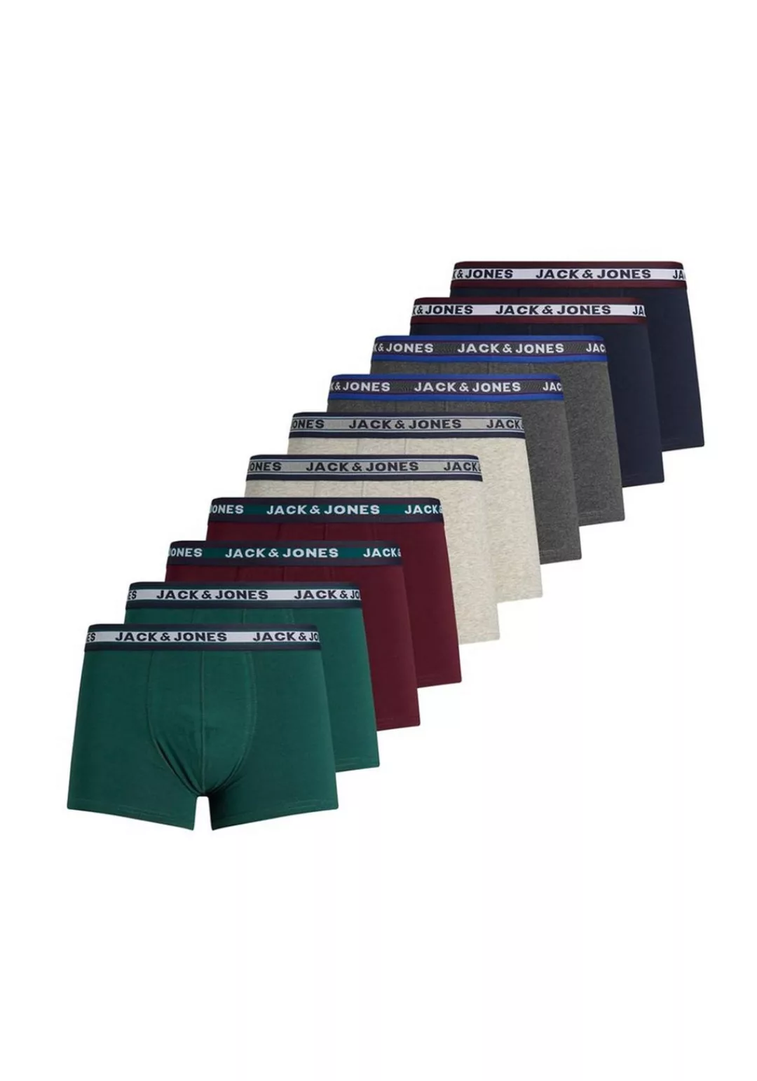 Jack & Jones Boxershorts "Boxershort JACSOLID 10er Pack" günstig online kaufen