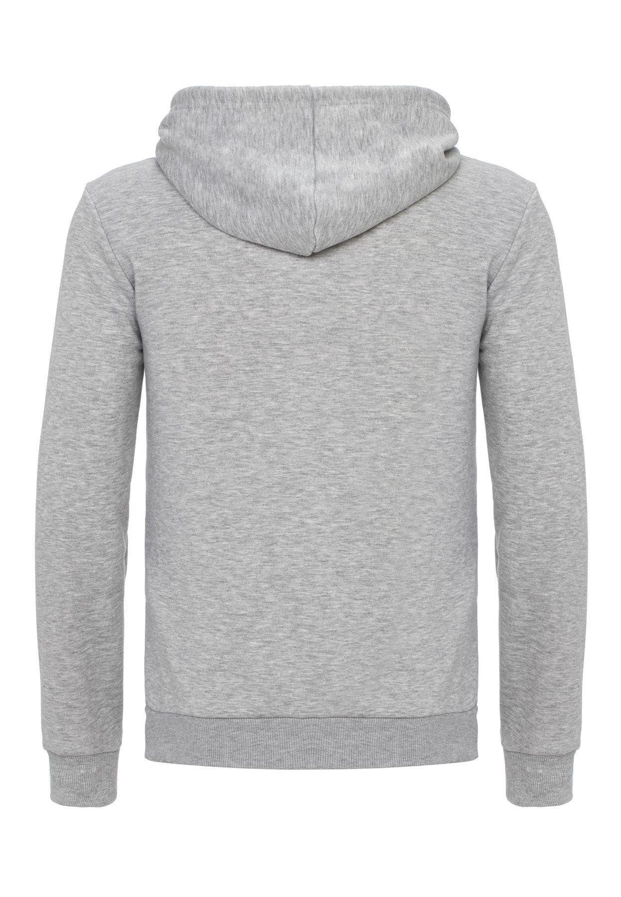 RedBridge Kapuzensweatjacke Premium Sweater mit Logopatch günstig online kaufen