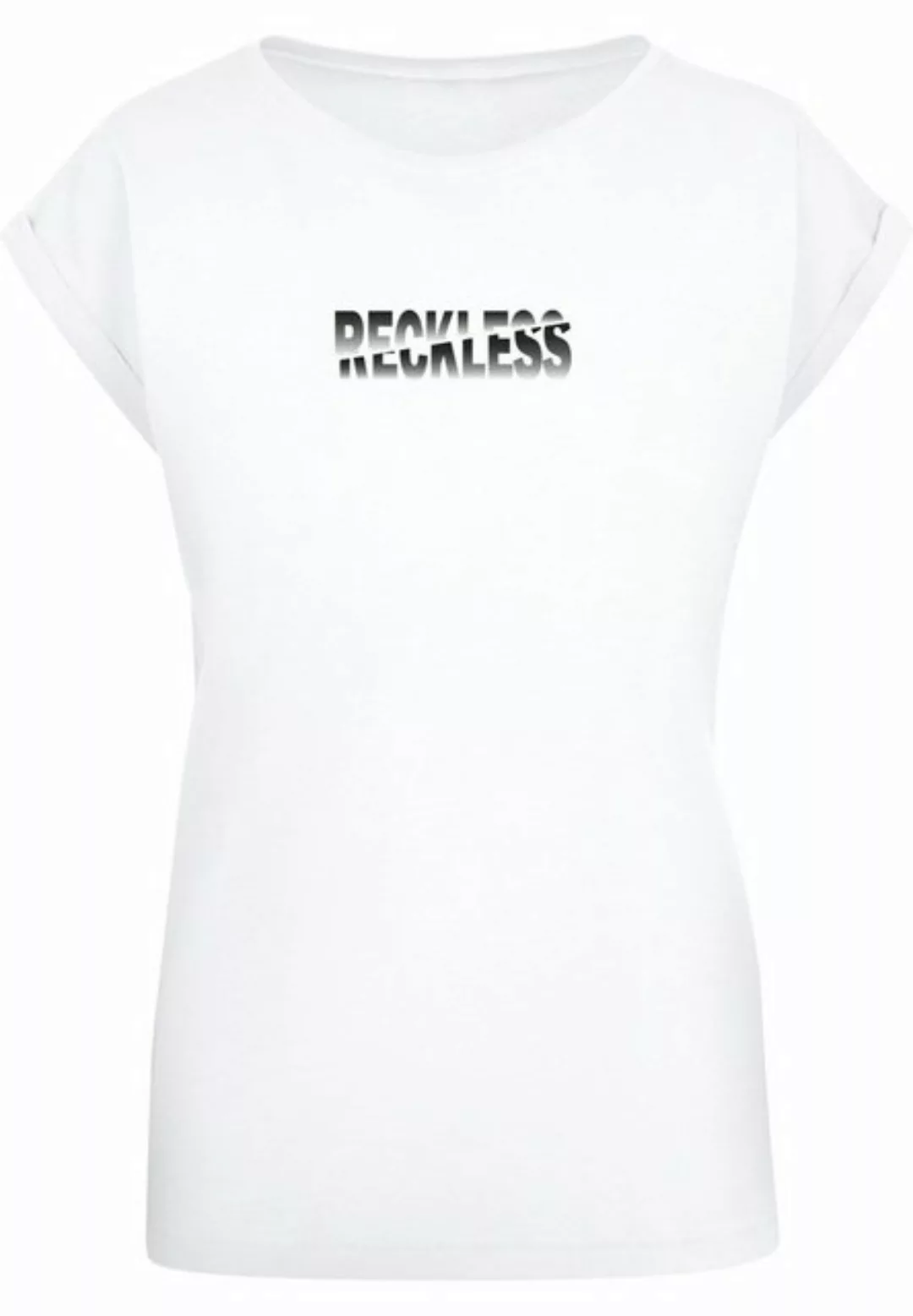 Merchcode T-Shirt Merchcode Damen Ladies Reckless T-Shirt (1-tlg) günstig online kaufen