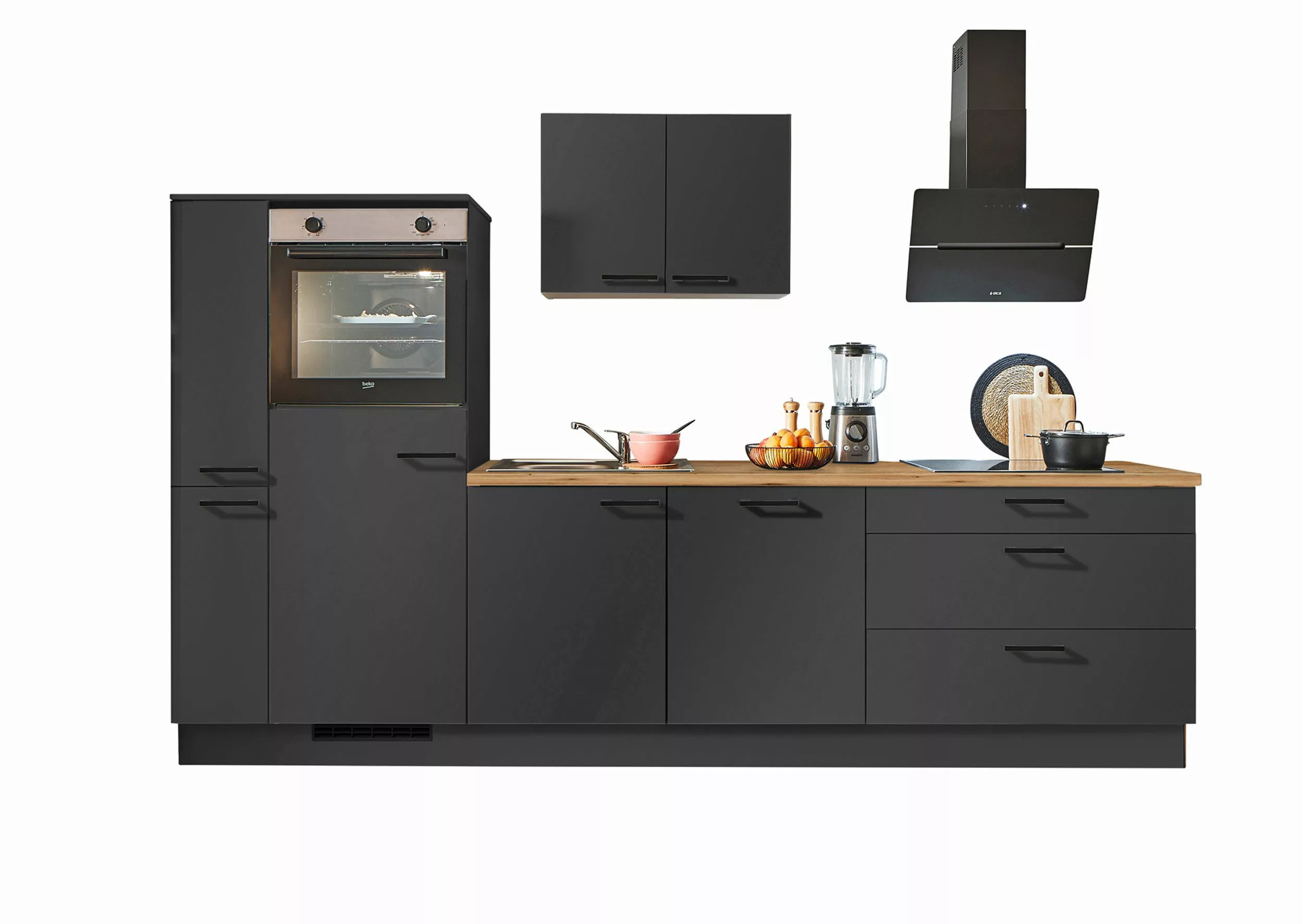 pino Küchenzeile Stockholm, individuell anpassbar, gratis günstig online kaufen
