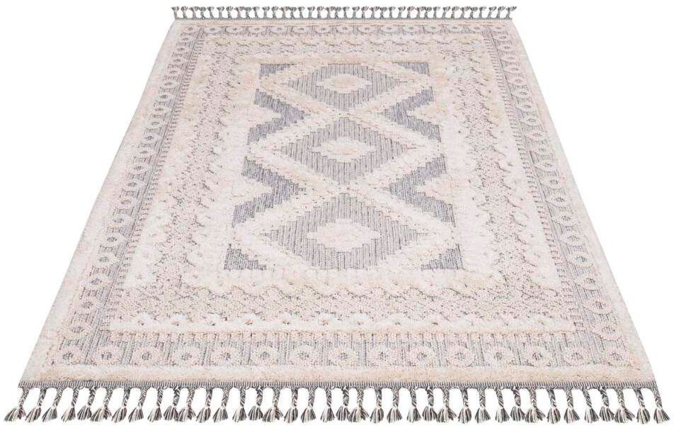 Carpet City Hochflor-Teppich »Valencia 730«, rechteckig, 20 mm Höhe, Läufer günstig online kaufen
