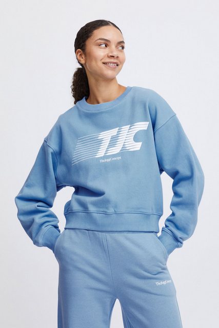 TheJoggConcept Sweatshirt JCSAKI TJC SWEATSHIRT- cooler überschnittener Run günstig online kaufen