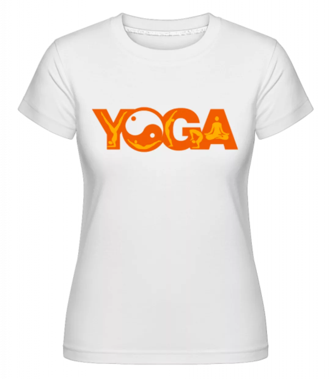 Yoga Sign Orange · Shirtinator Frauen T-Shirt günstig online kaufen