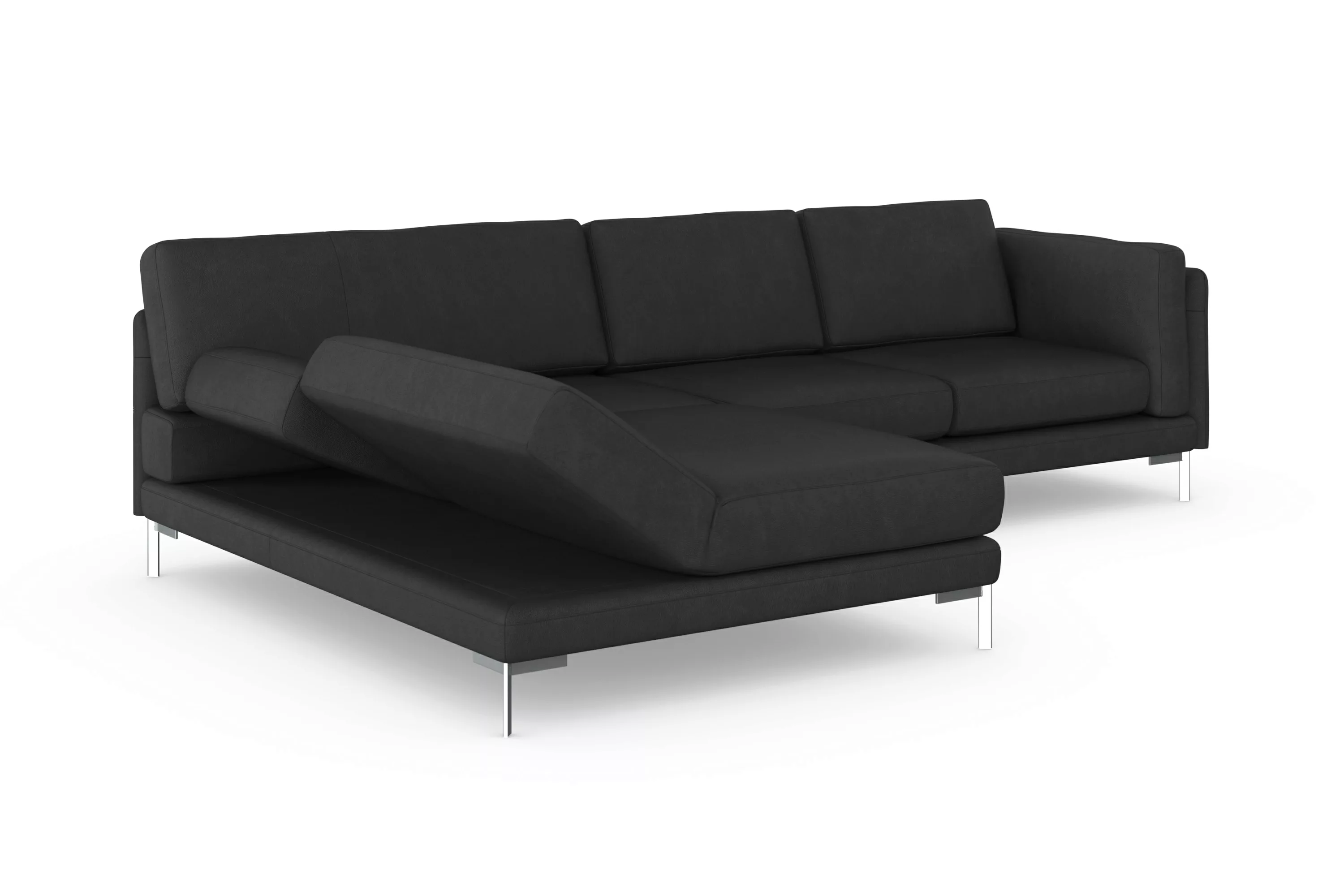 machalke® Ecksofa »vivien, L-Form«, mit diversen Armlehnenfunktionen günstig online kaufen