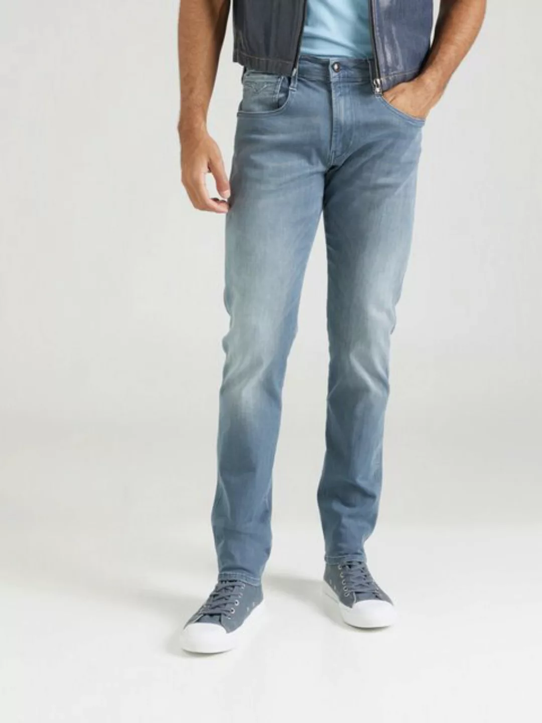 Replay Slim-fit-Jeans Anbass (1-tlg) Weiteres Detail günstig online kaufen