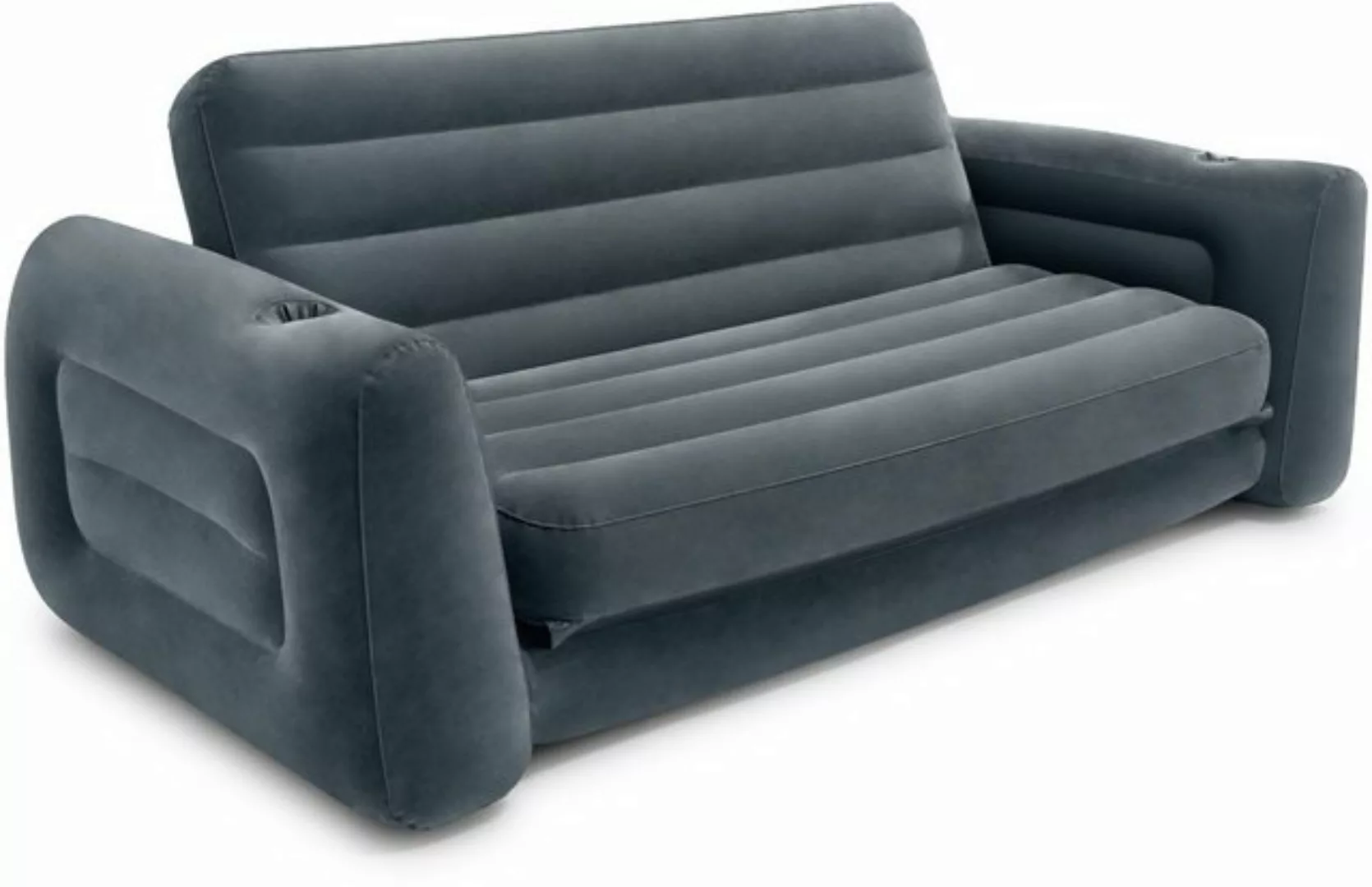 Intex Luftbett Schlafcouch Luftbett ausziehbares Sofa aufblasbar 203x183x25 günstig online kaufen