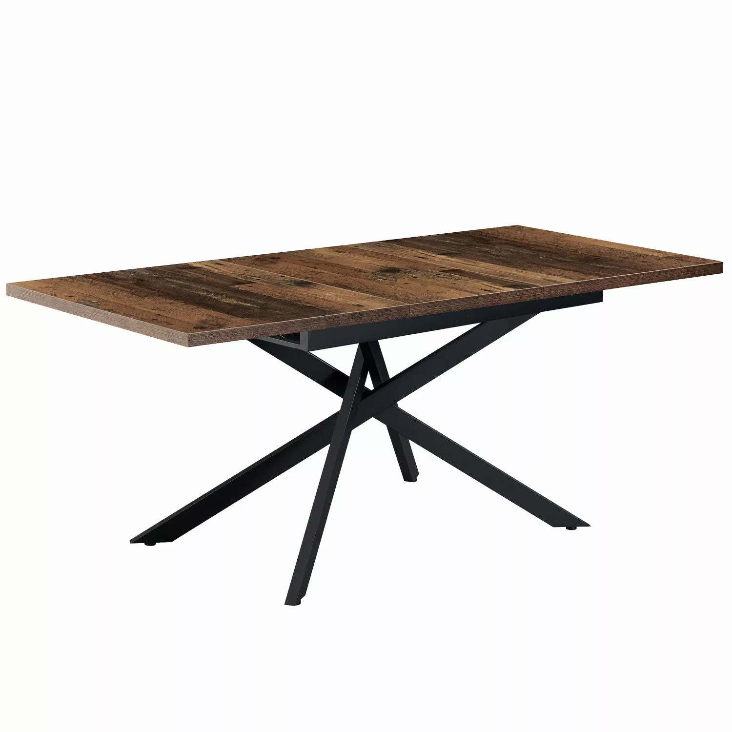 B&D home Esstisch Ausziehtisch LARS, X-Gestell, günstig online kaufen
