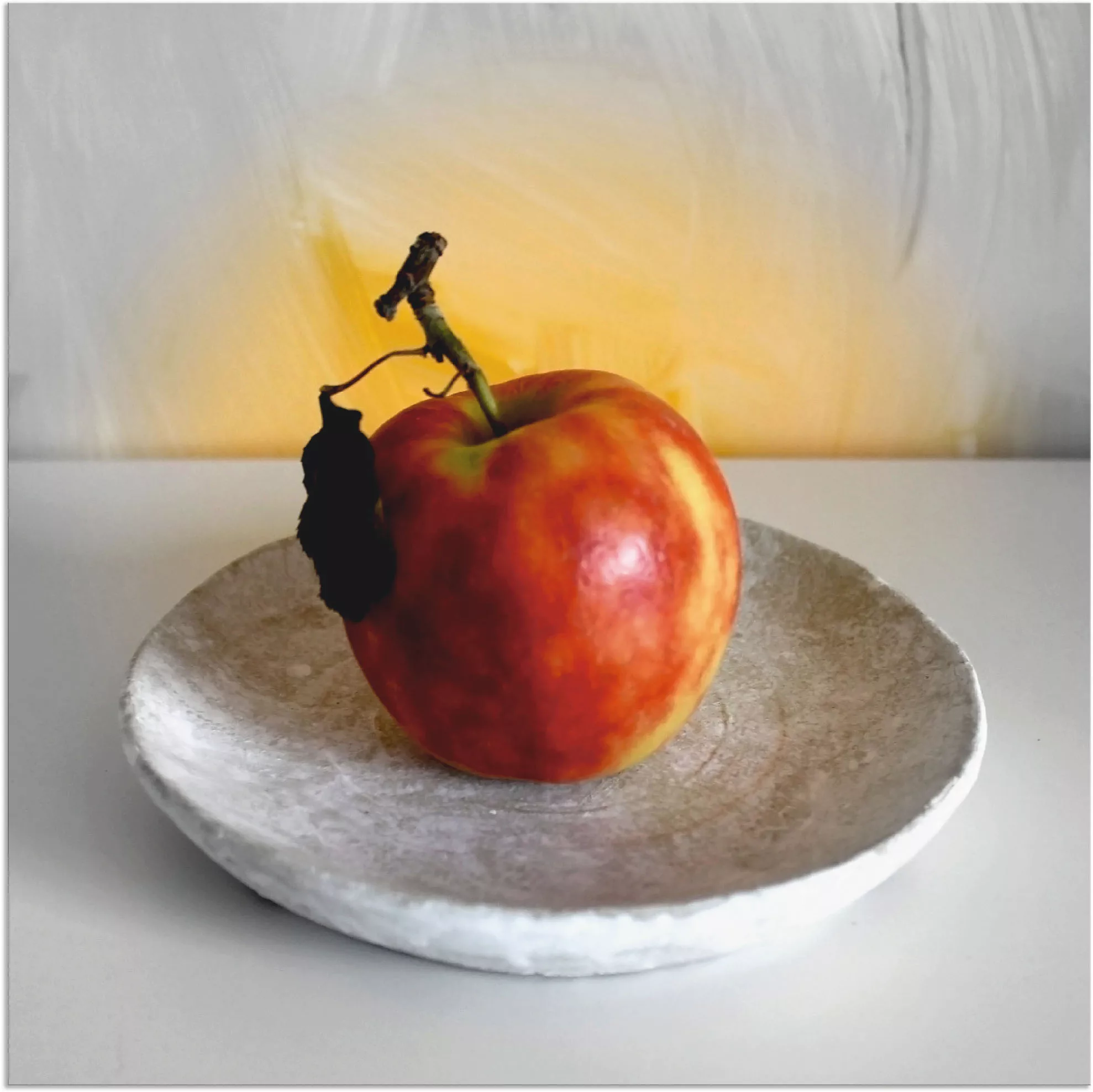 Artland Wandbild »Ein Apfel am Tag«, Arrangements, (1 St.), als Alubild, Ou günstig online kaufen