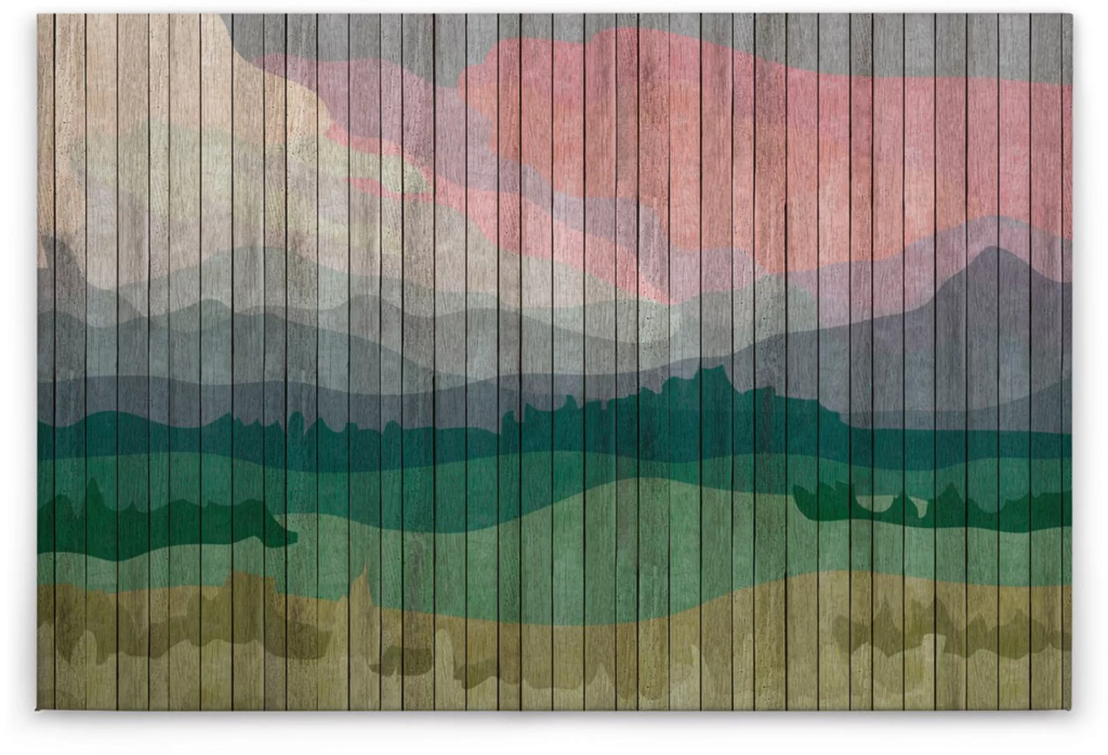 A.S. Création Leinwandbild "mountains", Landschaft, (1 St.) günstig online kaufen