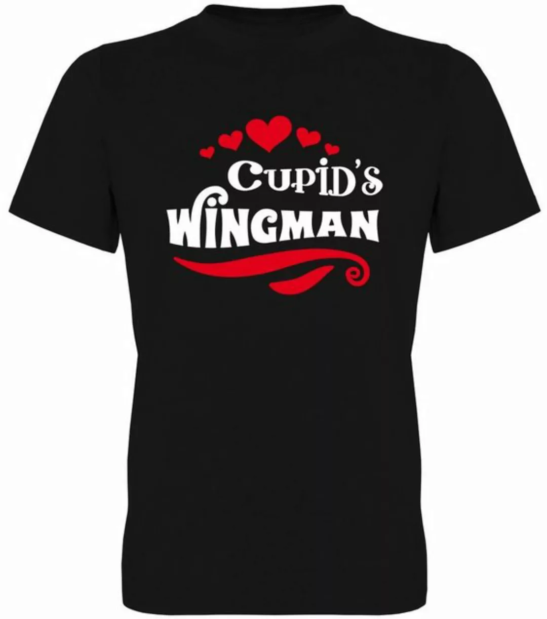 G-graphics T-Shirt Cupid´s wingman Herren T-Shirt, mit Frontprint, zum Vale günstig online kaufen