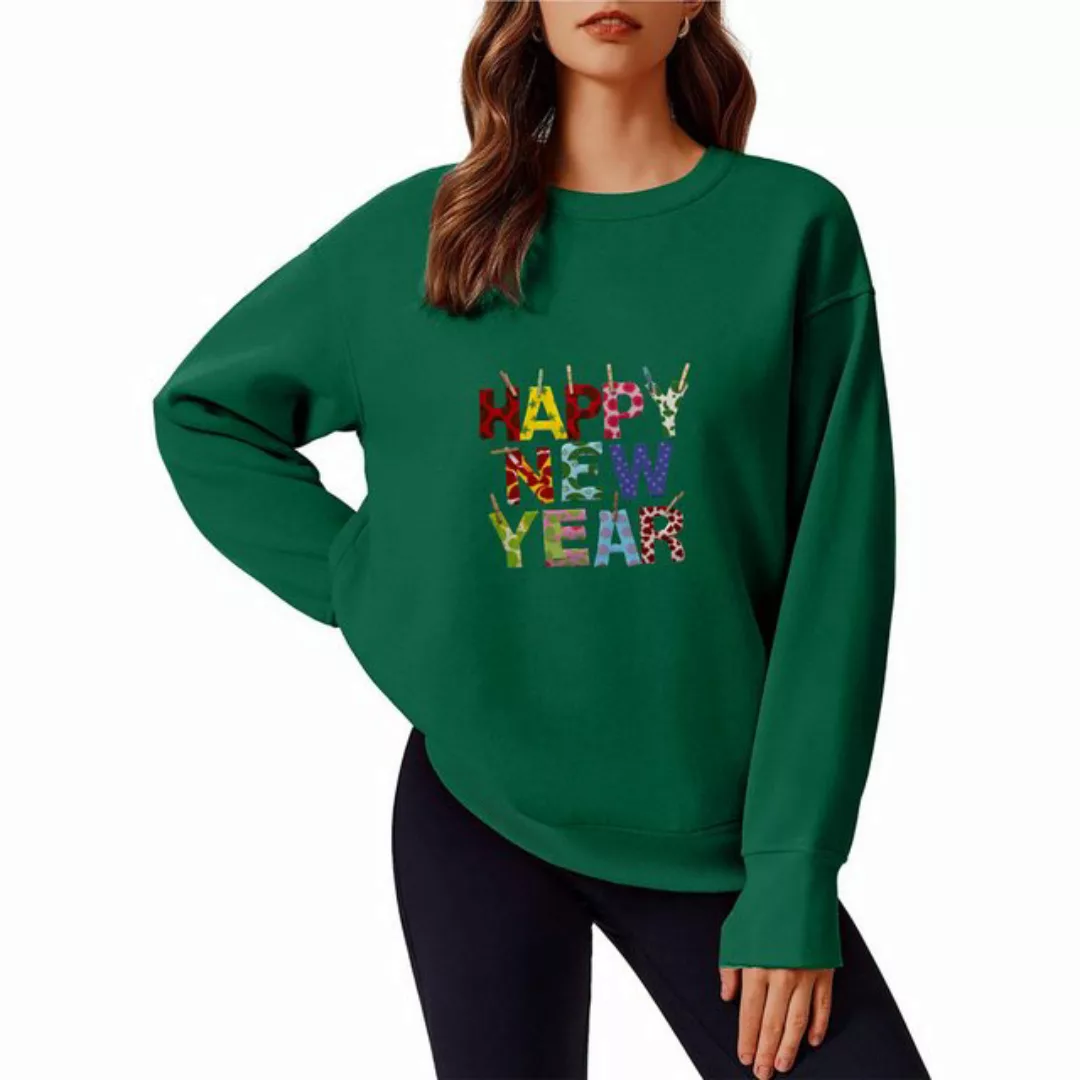 MC Star Weihnachtssweatshirt Frohes Neues Jahr Sweatshirts Weihnachten Shir günstig online kaufen