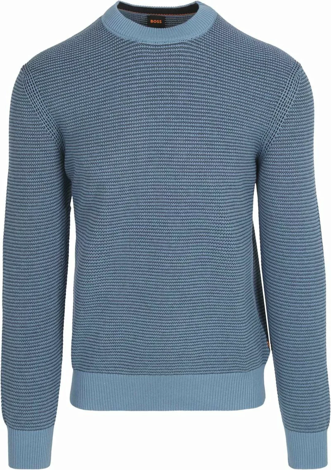 BOSS Pullover Amercury Blau - Größe M günstig online kaufen