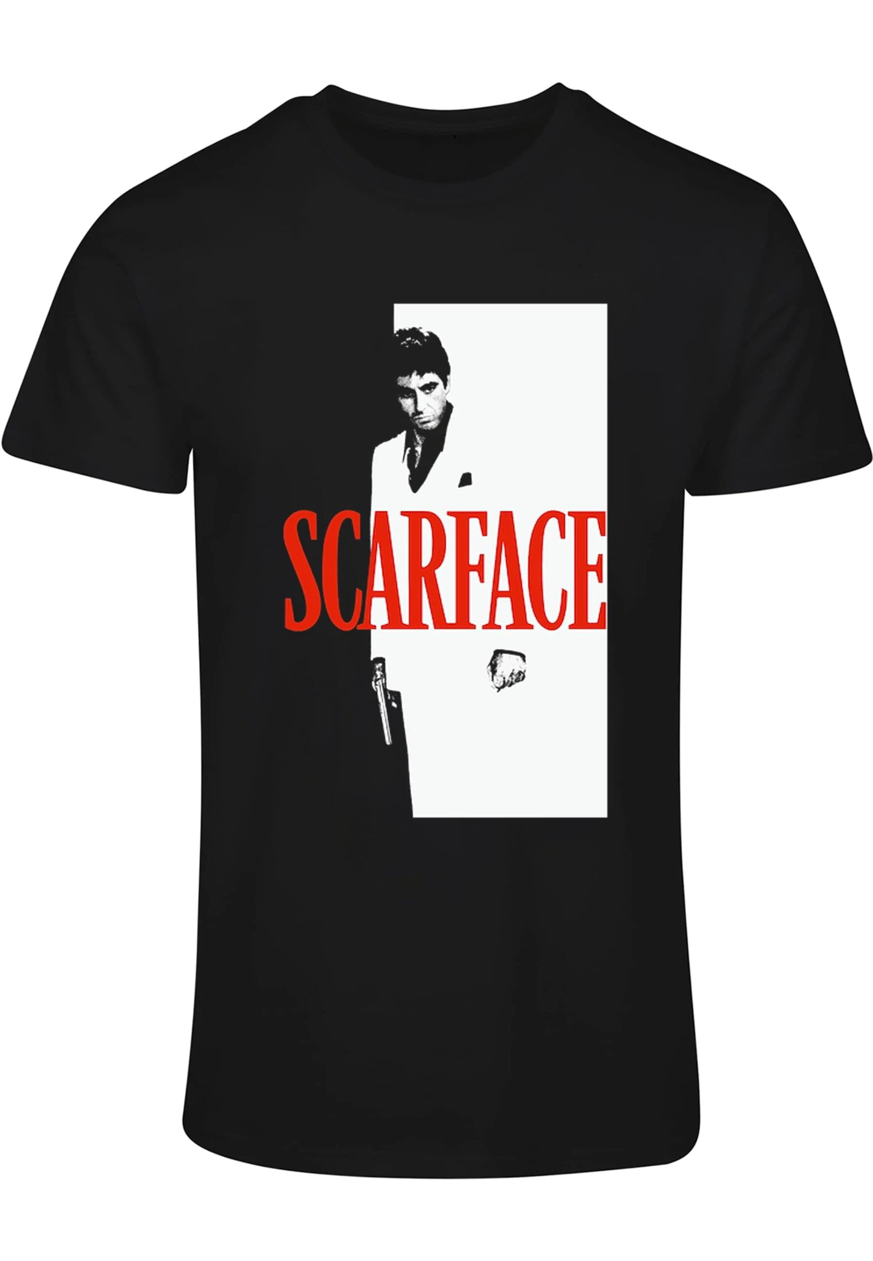 Merchcode Kurzarmhemd "Merchcode Herren Scarface Logo T-Shirt", (1 tlg.) günstig online kaufen