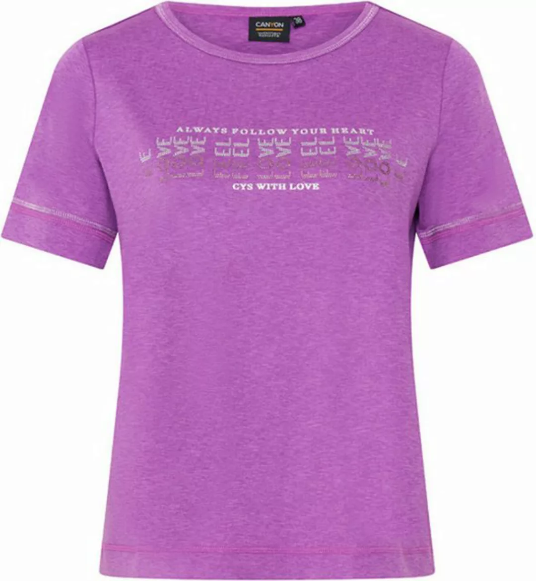 Rundhals-Shirt Canyon pink günstig online kaufen