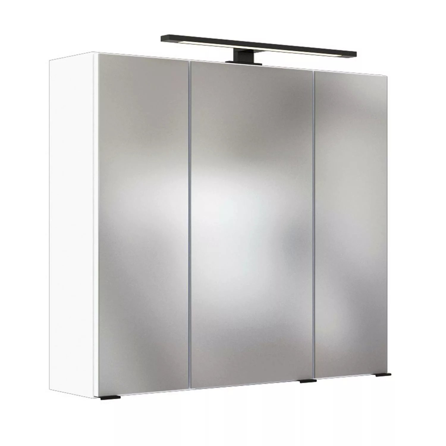 LED- Spiegelschrank 70 cm MANLY-03 weiß B/H/T: 70/64/20 cm günstig online kaufen