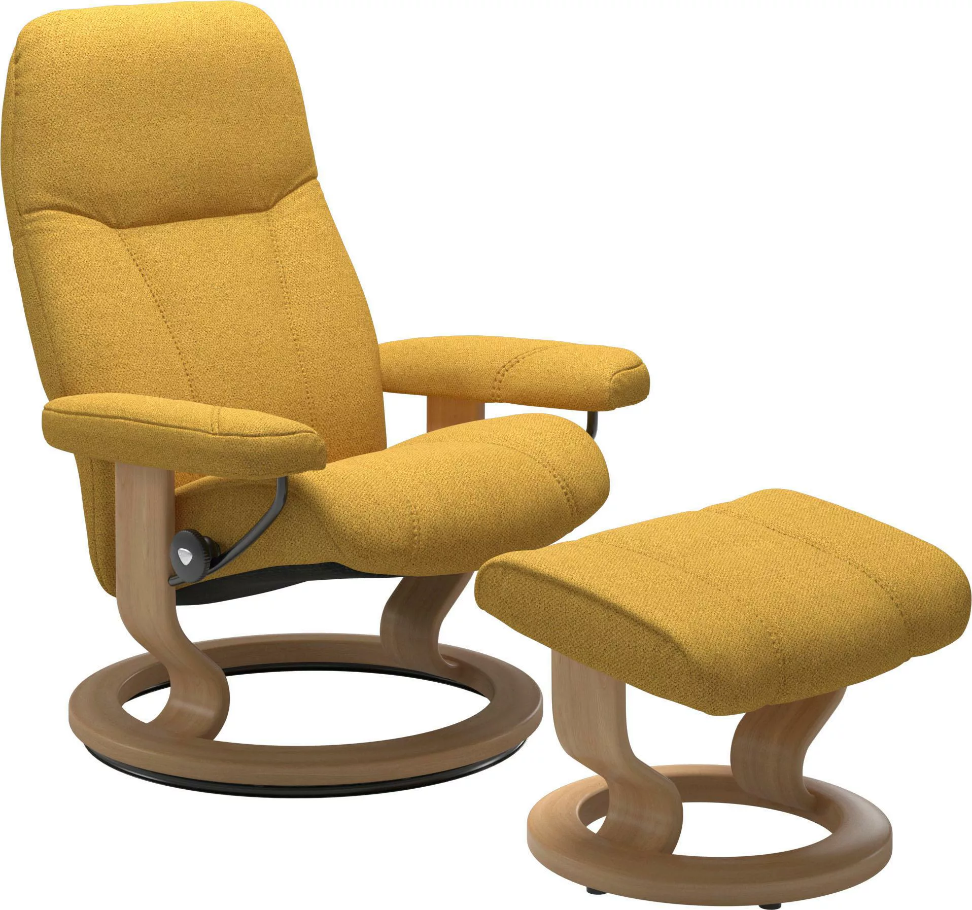 Stressless® Relaxsessel »Consul«, (Set, Relaxsessel mit Hocker), mit Hocker günstig online kaufen