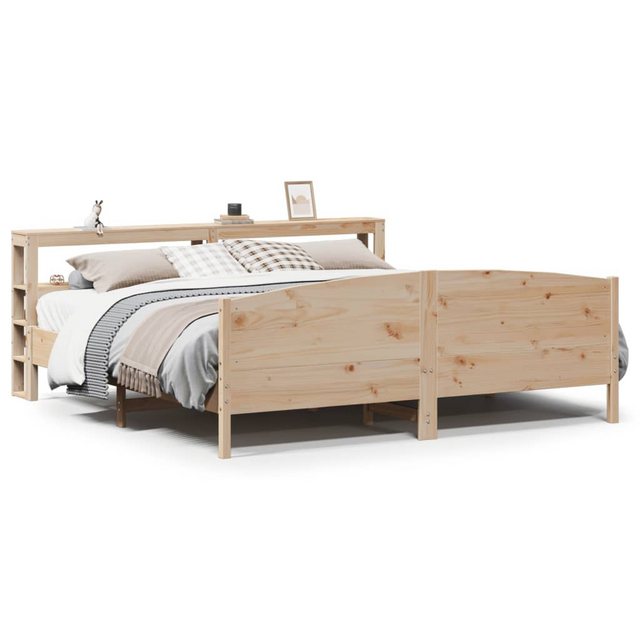 vidaXL Bett, Massivholzbett ohne Matratze 180x200 Kiefernholz günstig online kaufen