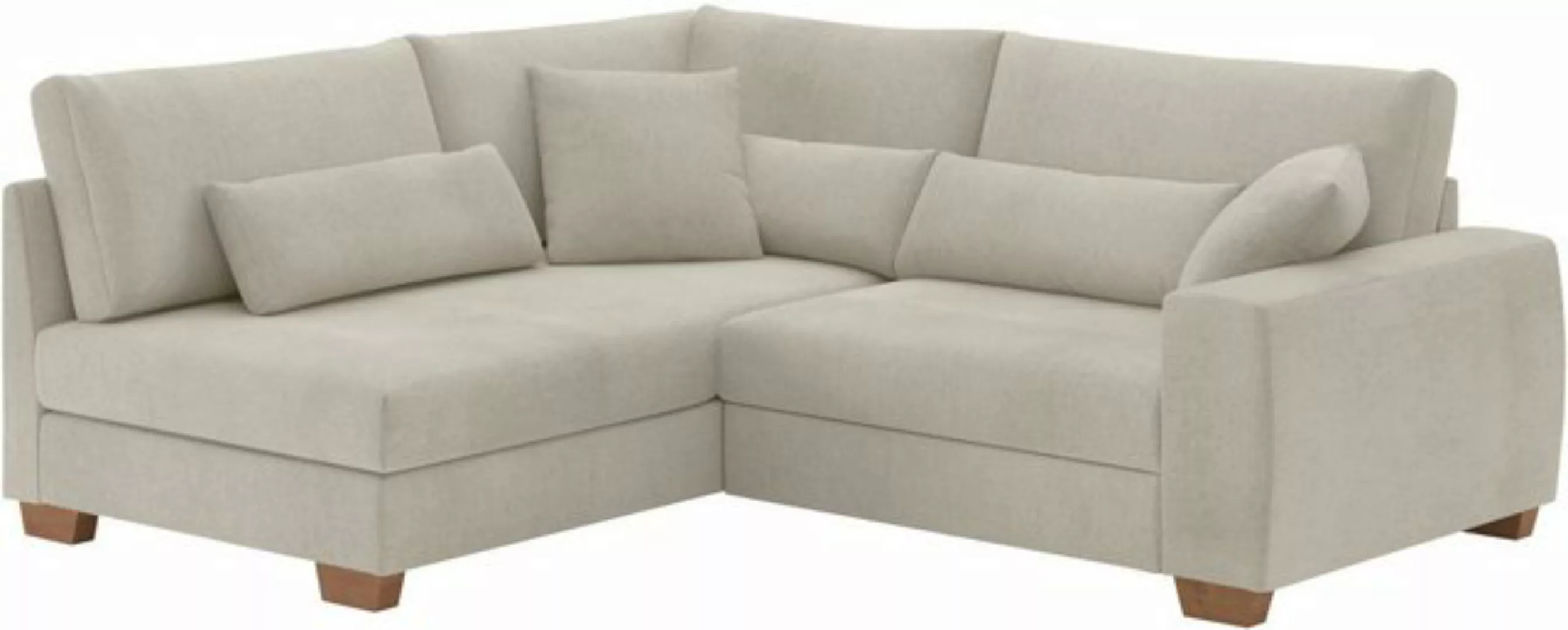 Home affaire Ecksofa "Helena II DuraSpring", mit Taschenfederkern, bis 140 günstig online kaufen