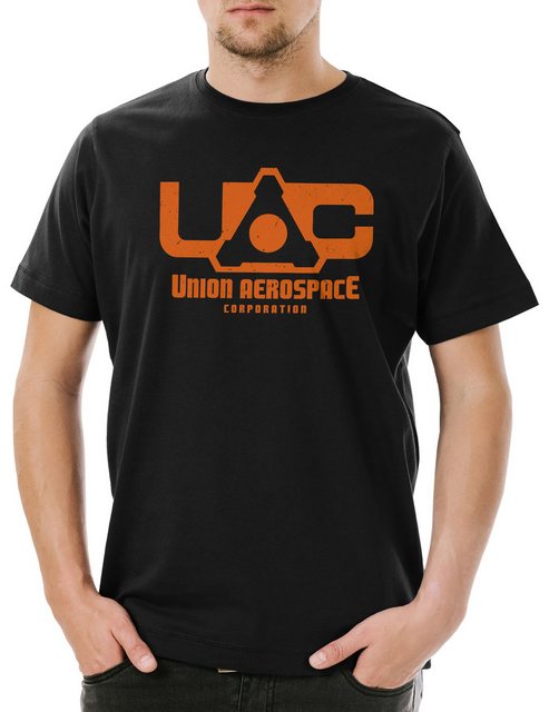 Urban Backwoods Print-Shirt Union Aerospace Corporation Herren T-Shirt BFG günstig online kaufen