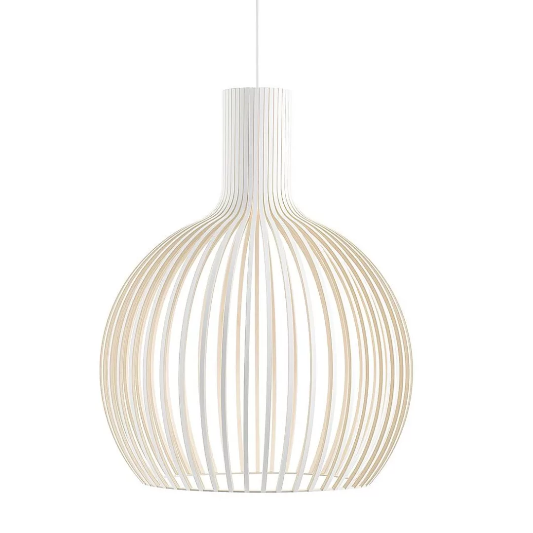Secto Design - Octo 4240 Pendelleuchte - weiß/laminiert/inkl. LED-Birne 300 günstig online kaufen