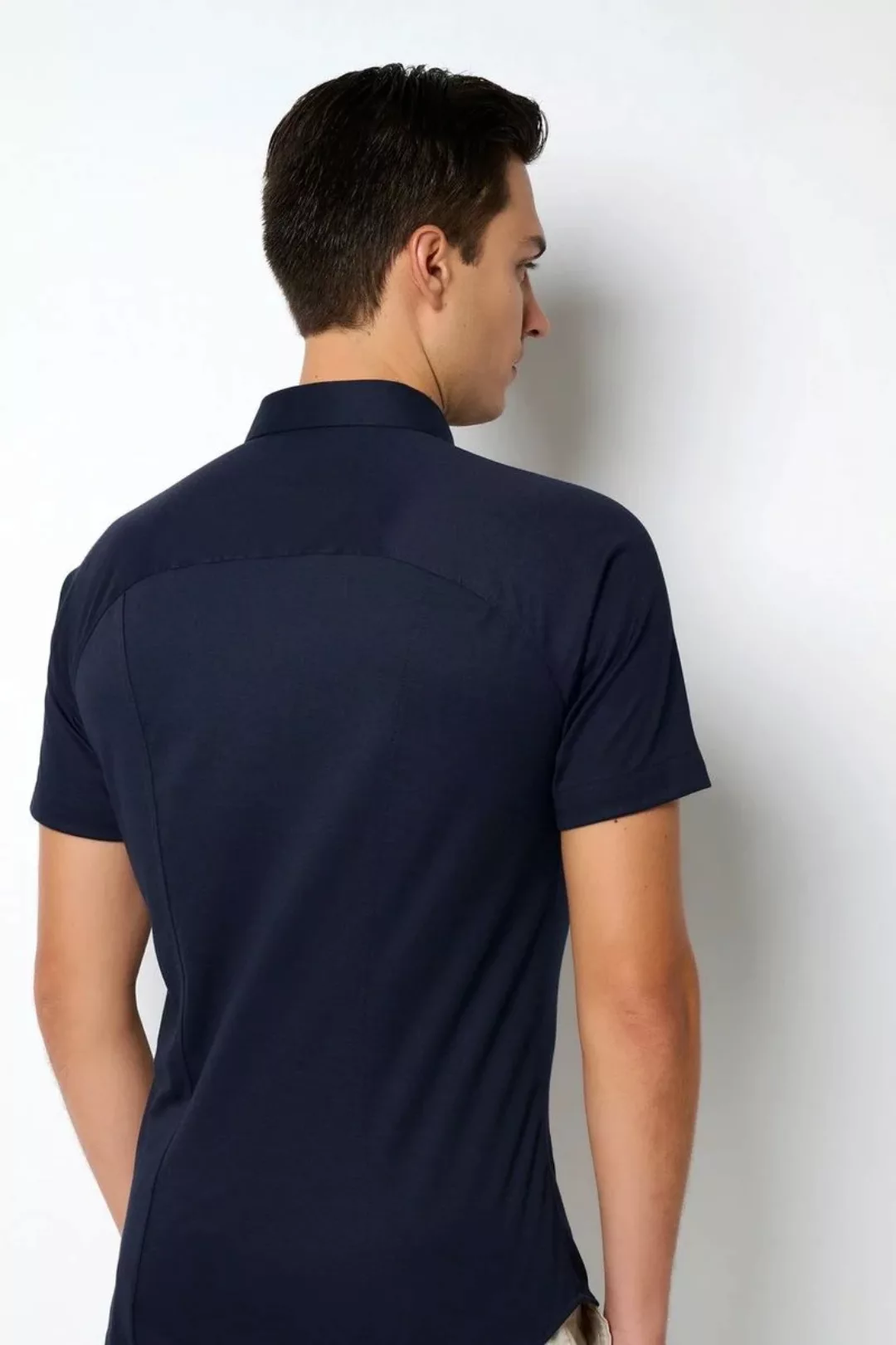 Desoto Short Sleeve Jersey Hemd Navy  - Größe XL günstig online kaufen