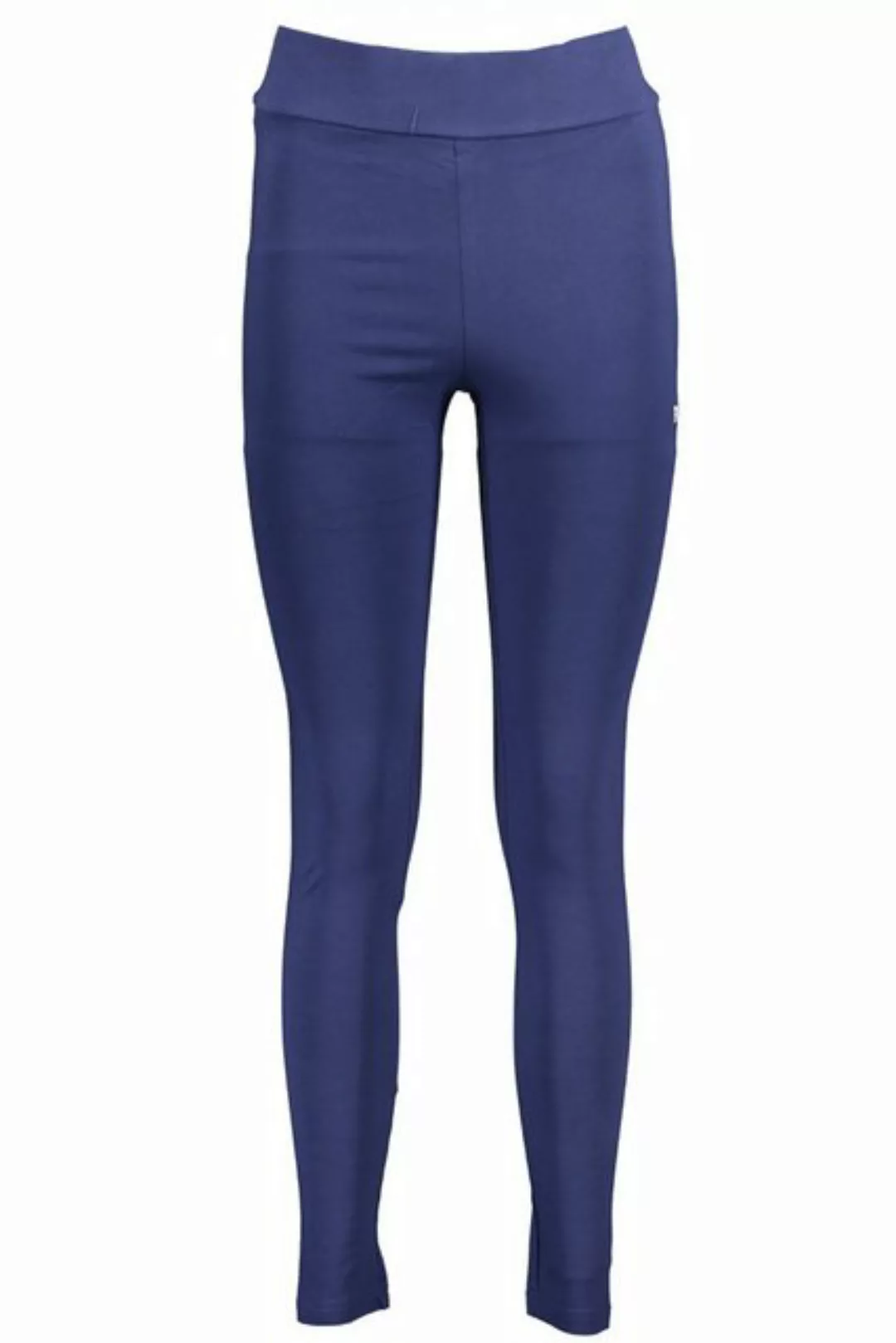 Fila 5-Pocket-Hose Blaue Damen-Leggings mit Stickerei und flexiblem Gummizu günstig online kaufen