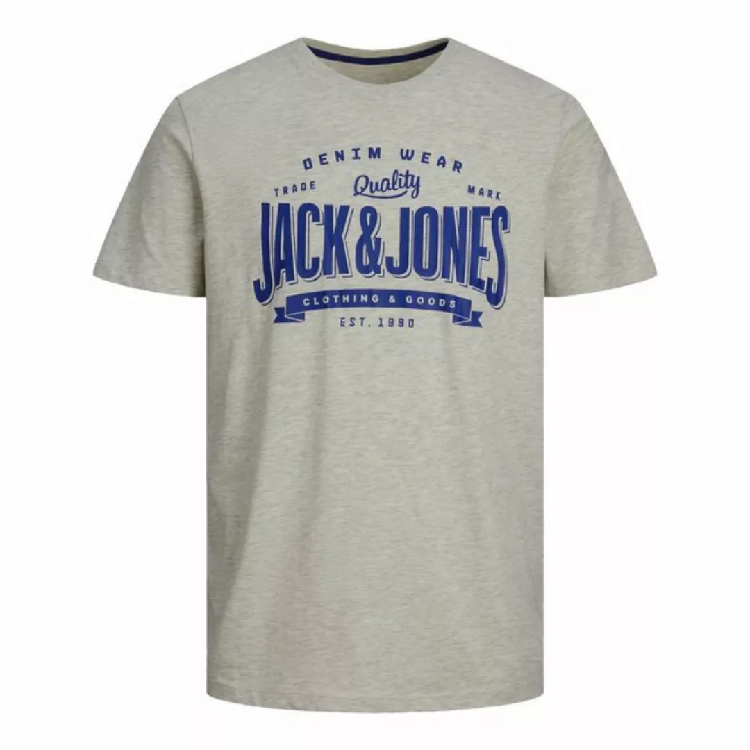 Jack & Jones T-Shirt 1er Pack JJelogo Tee SS O-Neck mit Logo-Print auf der günstig online kaufen