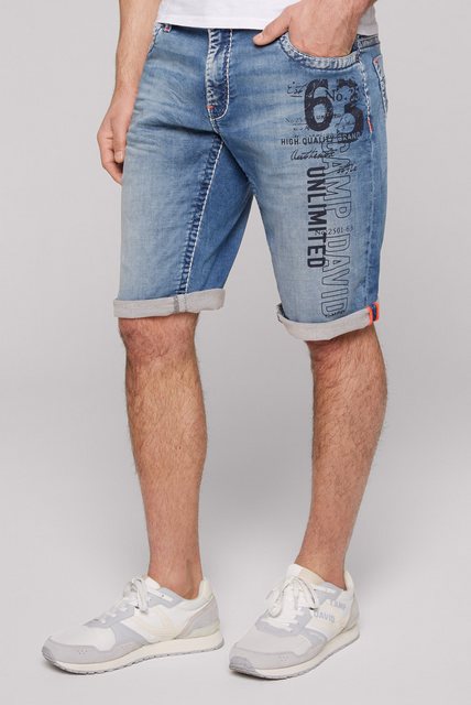 CAMP DAVID Jeansshorts mit zwei Leibhöhen günstig online kaufen