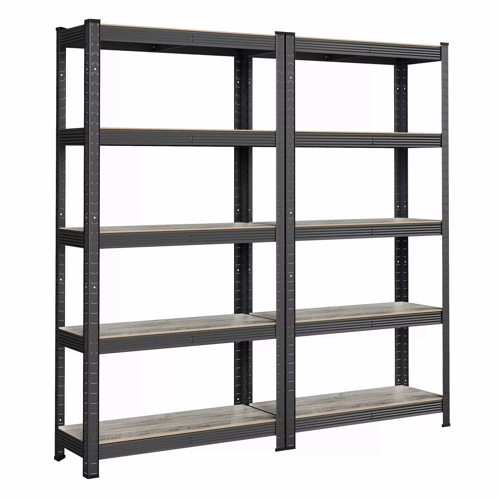 SONGMICS Standregal Bücherregale, 2-tlg., Bücherregale, Küchenregale,5 günstig online kaufen