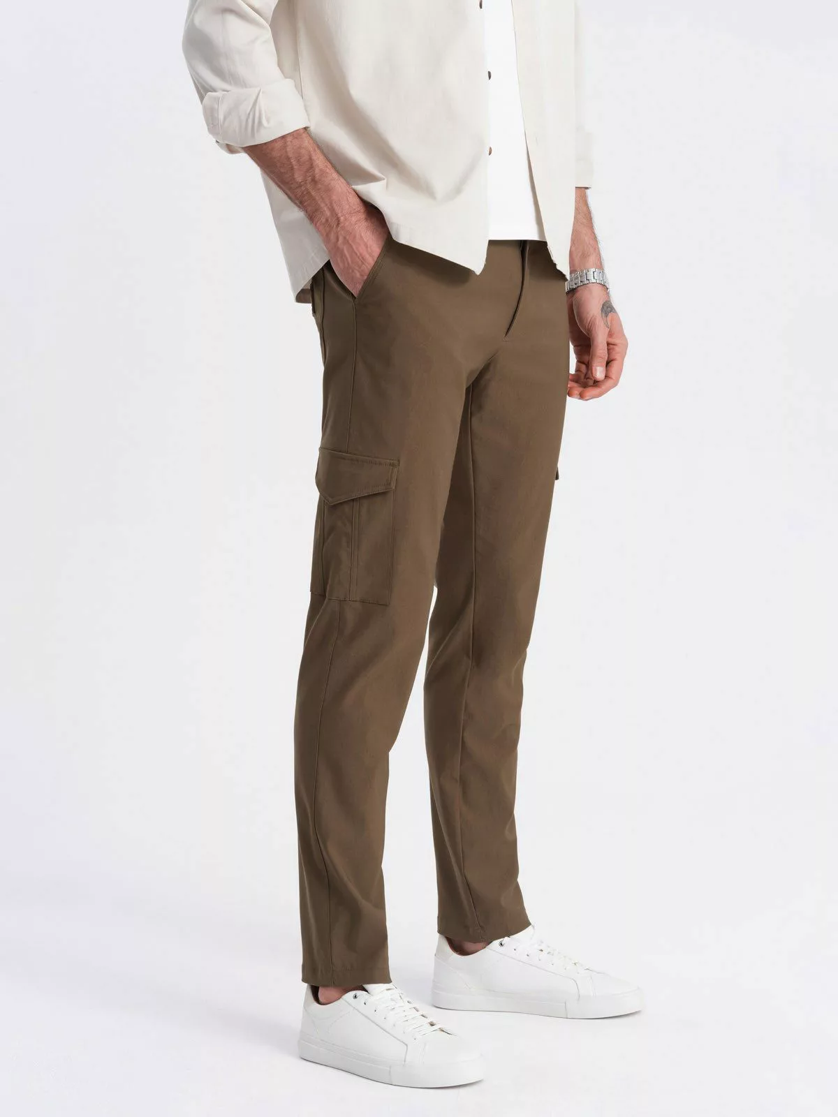 OMBRE Cargohose Herrenhose REGULAR aus Stoff günstig online kaufen