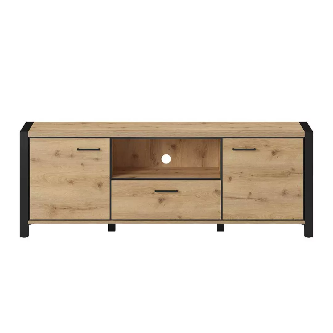 Fernseh Sideboard im Industry und Loft Stil 180 cm breit günstig online kaufen