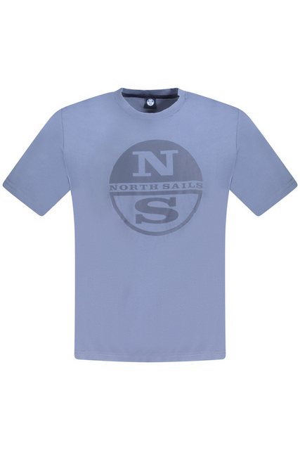 North Sails T-Shirt Herren Kurzarm T-Shirt, blau mit Rundhals und günstig online kaufen