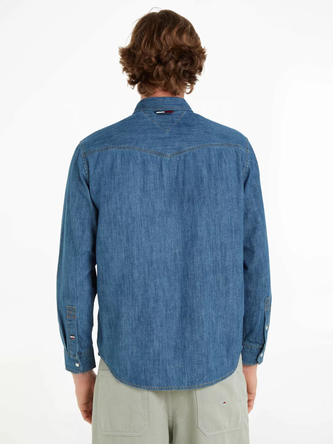 Tommy Jeans Jeanshemd "TJM RLX WESTERN DENIM SHIRT" günstig online kaufen