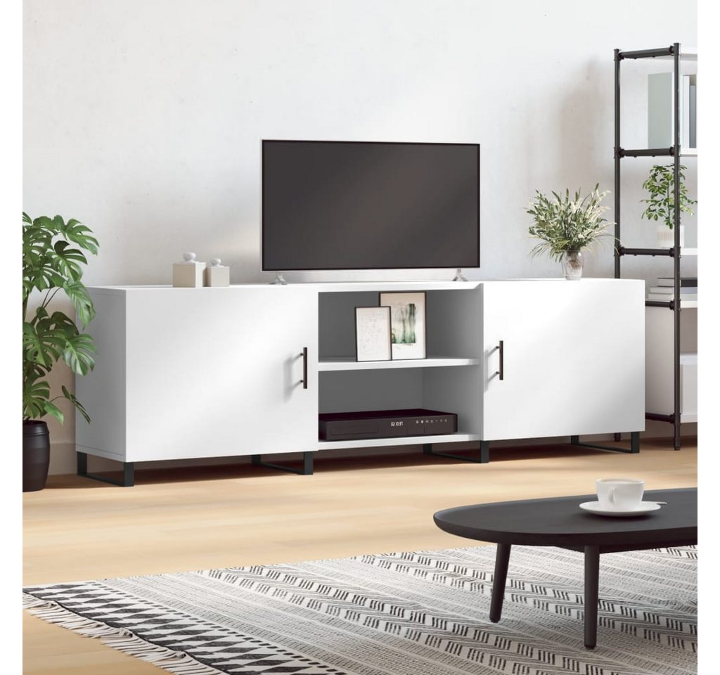 vidaXL TV-Schrank TV-Schrank Weiß 150x30x50 cm Spanplatte günstig online kaufen