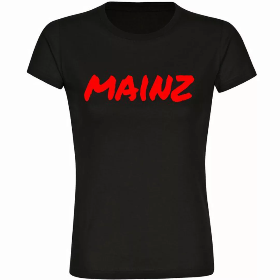 multifanshop T-Shirt Damen Mainz - Textmarker - Frauen günstig online kaufen