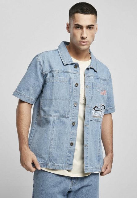 Southpole Langarmhemd Southpole Herren Southpole Denim Shirt (1-tlg) günstig online kaufen